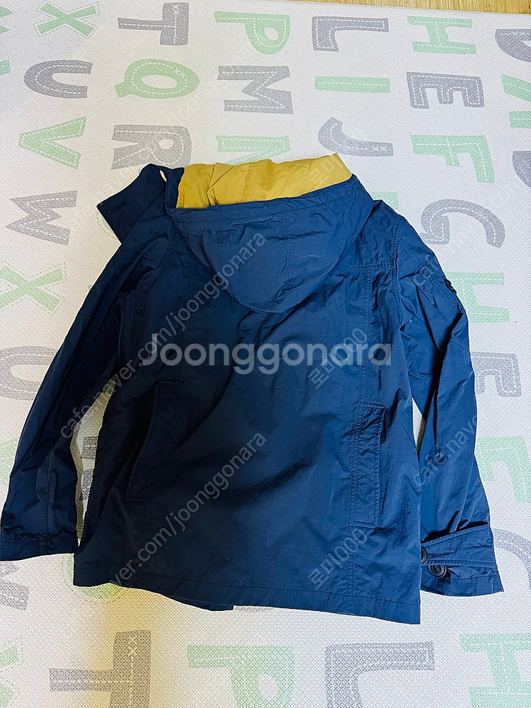 내셔널지오그래픽 남성 바람막이 점퍼 95 -네이비색상--3