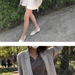 유메르 프리미엄 린넨 블레이저 자켓