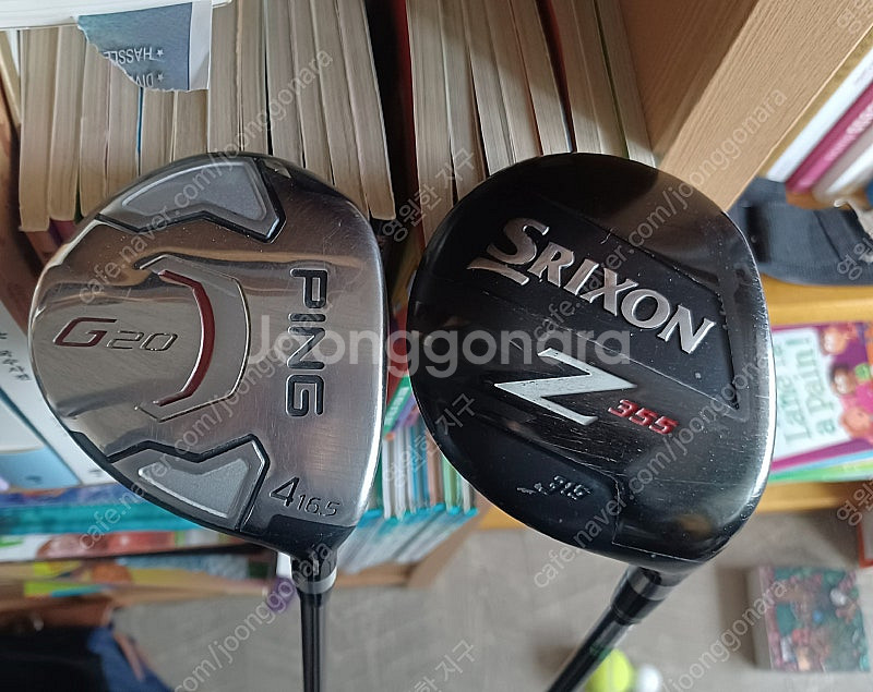 3번 우드 : 1)스릭슨 Z355 15도, R; 2)핑...--0