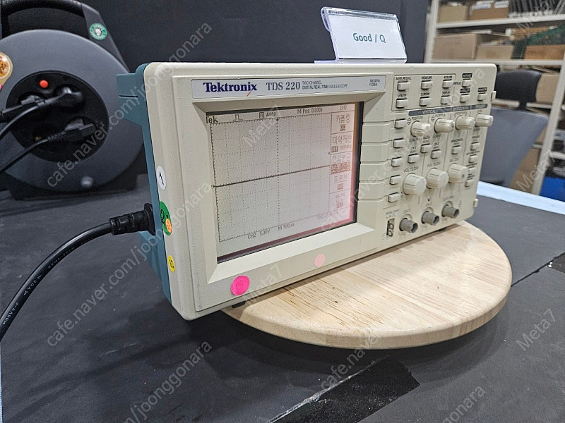 Tektronix TDS-220 중고 A급 오실로스코프 판매--1