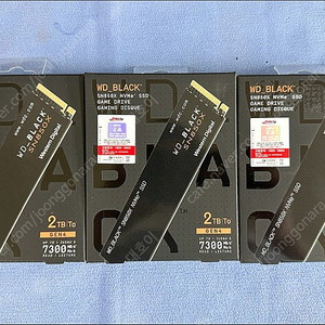 WD BLACK SN850X M.2 NVMe (2TB) 국내정품 미개봉 신품