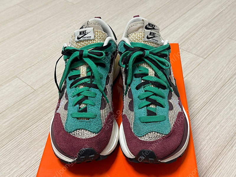 나이키 사카이 베이퍼와플 버건디 265--2