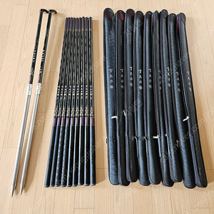 천류 설화수 리미트 낚시대 22,24,26,28,30,32,34,36,38대 및 받침대 3절