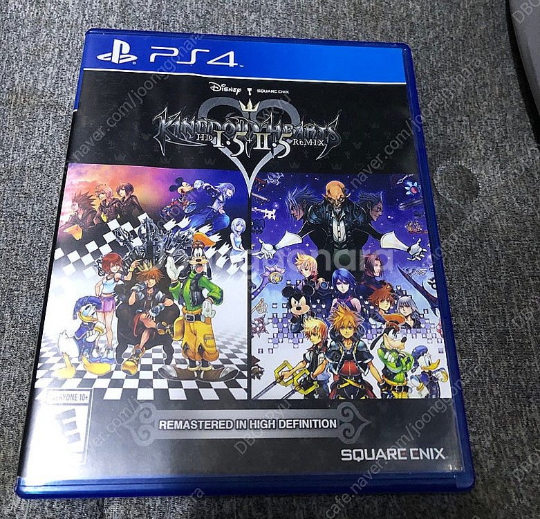 PS4킹덤하츠HD 1.5 2.5리믹스 북미판중고팝니다--0