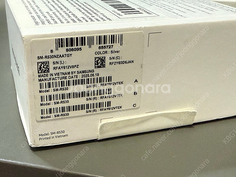 갤럭시 버즈3 단순 개봉 새상품--3