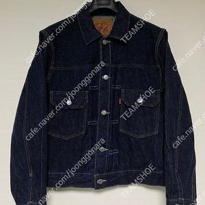 LVC LEVIS 507XX 1953 TYPE II BIG E SELVEDGE DENIM JACKET 이미지