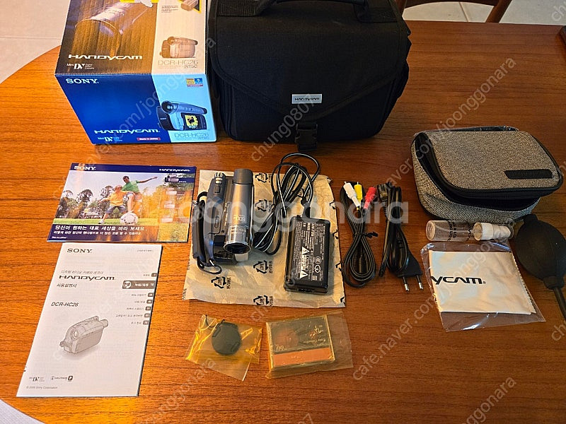 SONY 아날로그 캠코더 6mm DCR-HC26--0