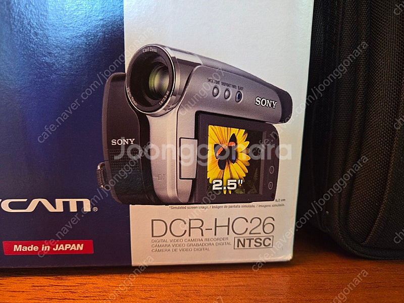 SONY 아날로그 캠코더 6mm DCR-HC26--2