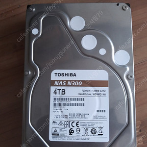 TOSHIBA NAS N300(도시바) 4TB