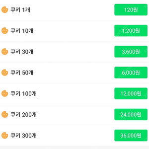 네이버 쿠키 팝니다