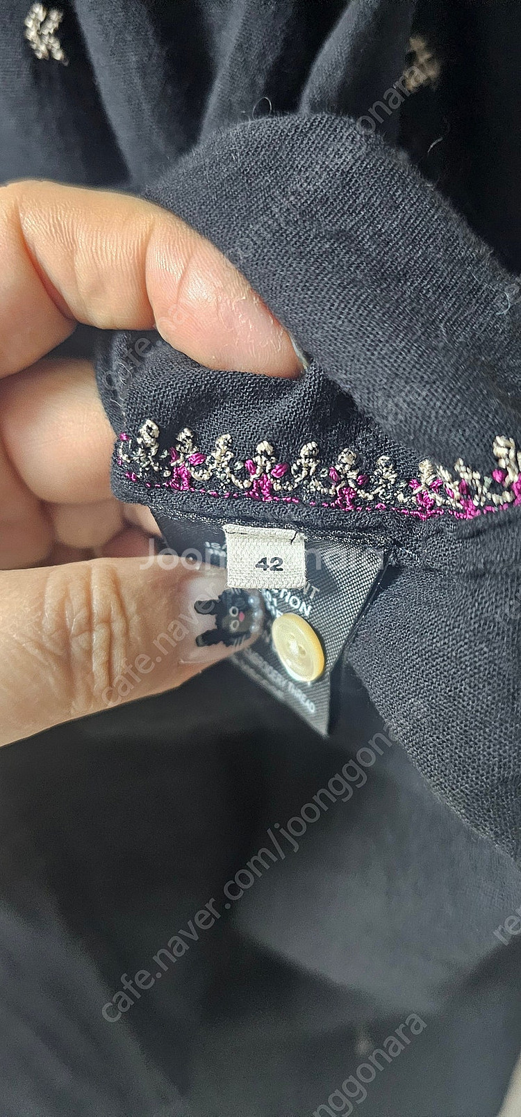 쟈딕앤볼테르 정려원 블라우스, 마랑 블라우스 등--8