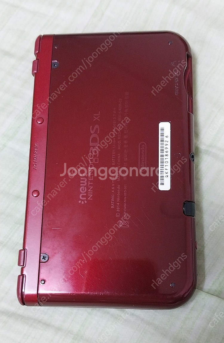 닌텐도 new 3ds xl 뉴큰다수 팝니다--3