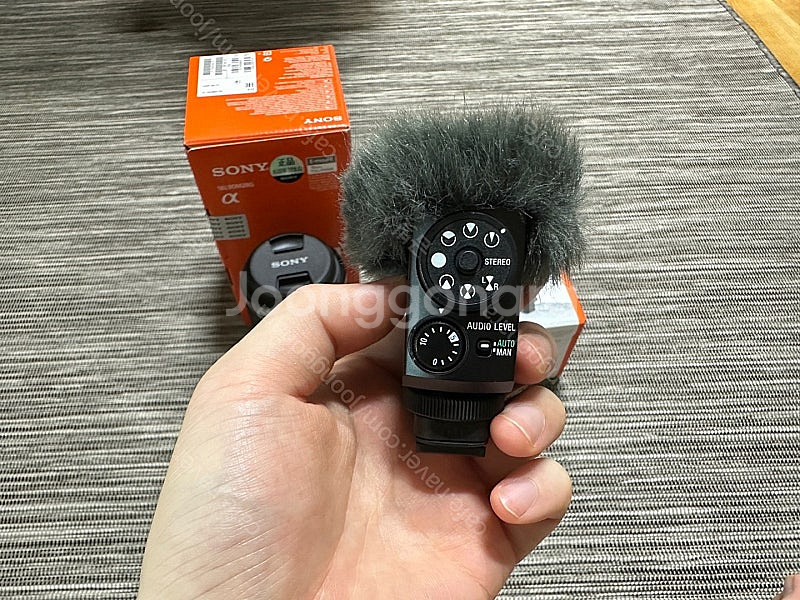 소니 SEL90M28G(90마), ECM-M1 마이크 ...--3