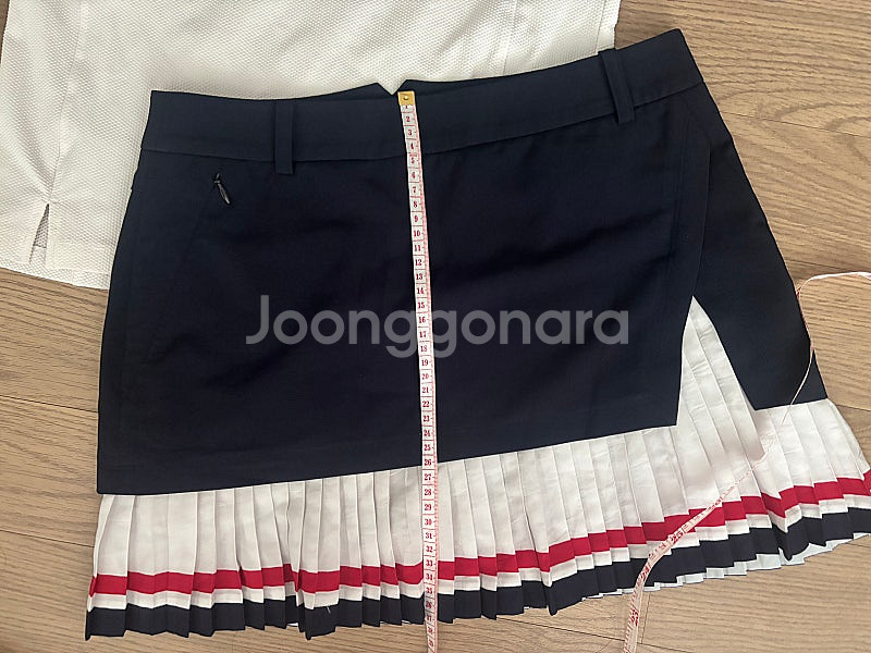 르꼬끄 골프 플리츠라인 스커트 치마세트 여름 85(90...--6