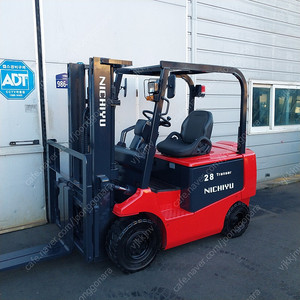 니찌유 전동지게차 2.8톤 싸이드쉬프트 장착 좌식지게차 FB28-75중고[신차수준]