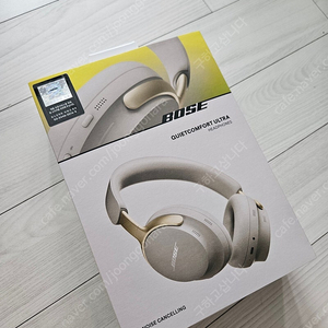 새상품 보스 울트라 Bose QC Ultra 헤드폰 미개봉 샌드스톤