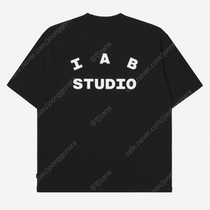 XL 새제품) 아이앱 스튜디오 티셔츠 블랙 2025 반팔티 XL 105