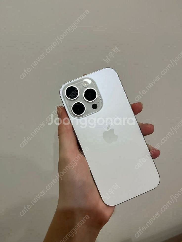 아이폰 15프로 128gb 화이트--0