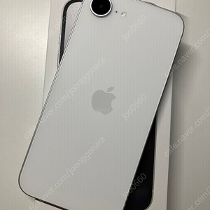 아이폰16e 화이트128gb 배터리사이클5