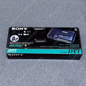Sony DAT 워크맨 WMD-DT1, TCD-D3 (녹음/재생기/테이프) 일괄 판매