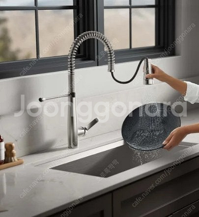 새제품콜러 무광 /Kohler Vind 주방수전--4