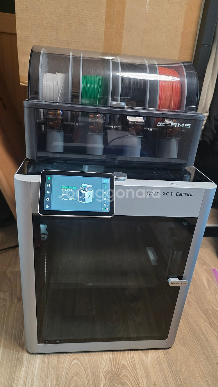 뱀부랩 3d 프린터 x1cc x1c 콤보 한국 정식구입 팝니다--0