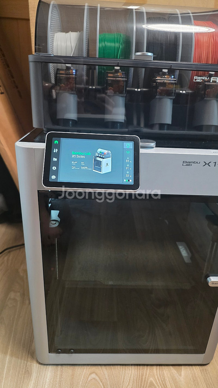 뱀부랩 3d 프린터 x1cc x1c 콤보 한국 정식구입 팝니다--1