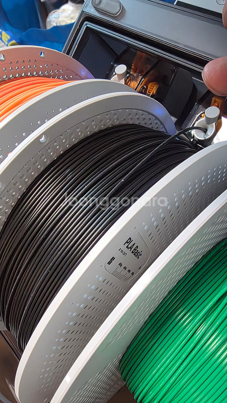 뱀부랩 3d 프린터 x1cc x1c 콤보 한국 정식구입 팝니다--6