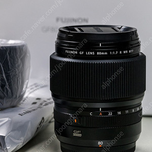 후지 GF 80mm F1.7 R WR 박스셋