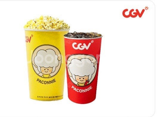 CGV 스몰세트(팝콘M,음료1) 판매--0