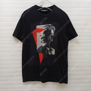 택포 국내정품 닐바렛 면 라운드 반팔 티 남성 XS ~ S 블랙 순면 사랑봉봉