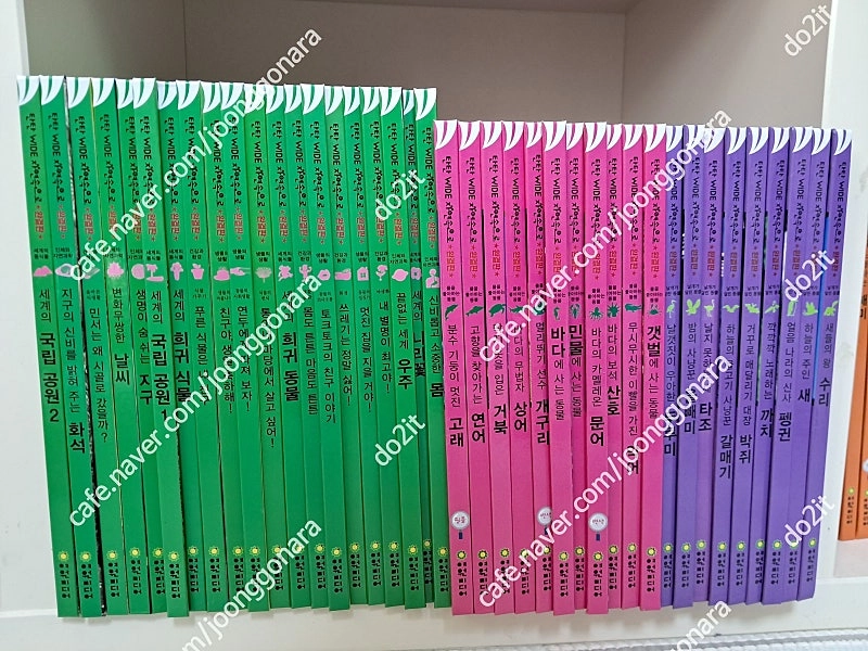 탄탄 자연속으로 와이드 100권 풀세트 팝니다 (매우 깨끗) 이미지