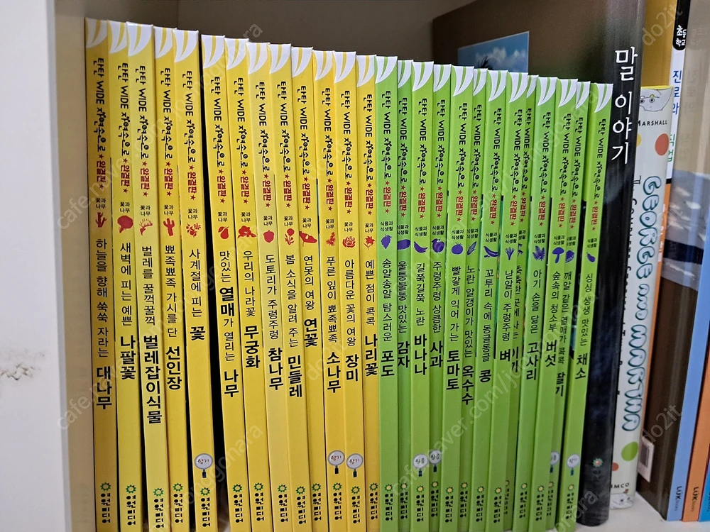 탄탄 자연속으로 와이드 100권 풀세트 팝니다 (매우 깨끗) 이미지
