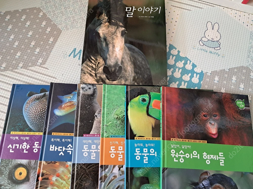 탄탄 자연속으로 와이드 100권 풀세트 팝니다 (매우 깨끗) 이미지