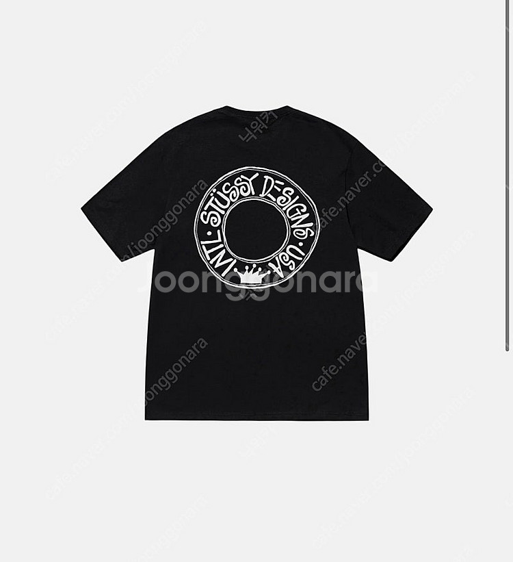 스투시 부아나 반팔 티셔츠 블랙 2XL XXL--0