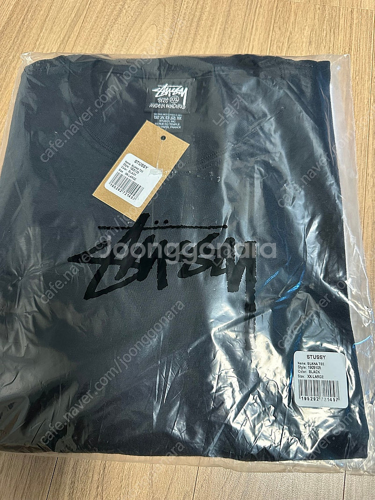 스투시 부아나 반팔 티셔츠 블랙 2XL XXL--2
