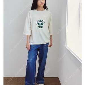 [탑텐키즈] 에코 세미 와이드 데님 팬츠 MKE3DP2211 140사이즈