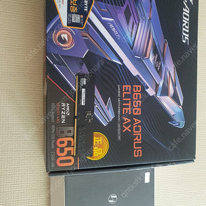 기가바이트 b650 aorus elite ax wifi 메인보드, 리안리 11D-1X 4.0 라이저 키트, 클레브 ddr5 램 16기가 1개