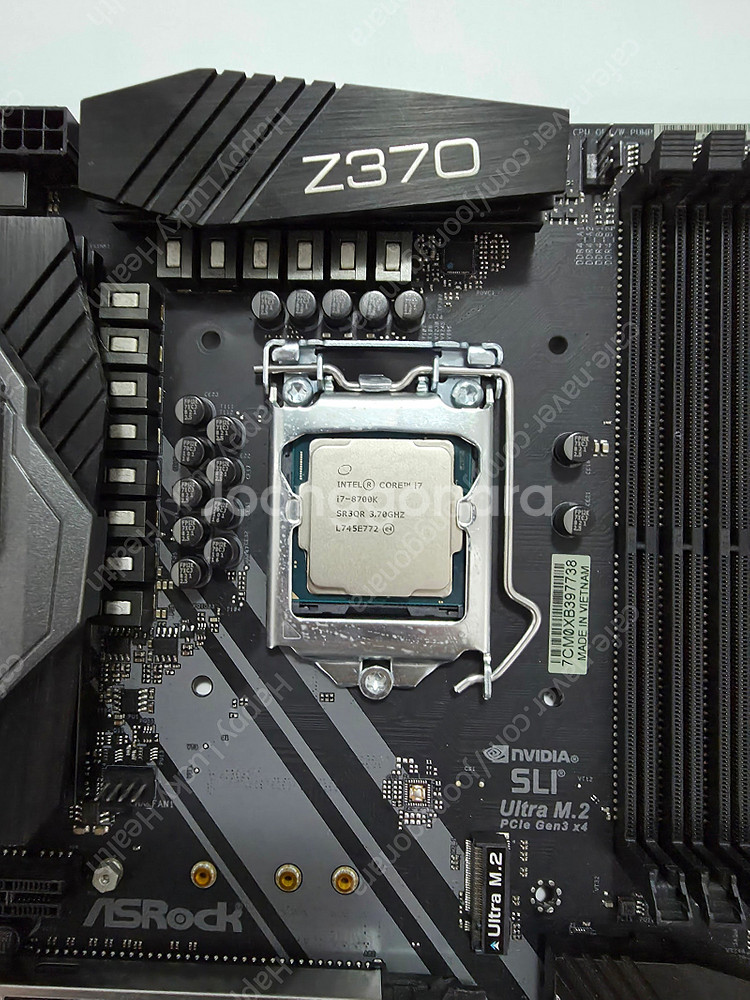 (개인) i7 8700k + 애즈락 Z370 ex4 익...--1