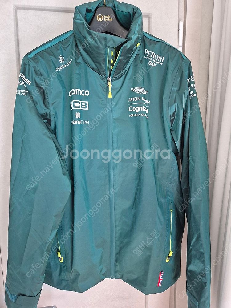 F1 포뮬러1 레이싱 에스턴마틴 레인자켓 바람막이 새제...--0