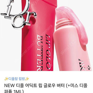 무배 새상품 NEW 디올 어딕트 립 글로우 버터 (+미스 디올 퍼퓸 1ML)