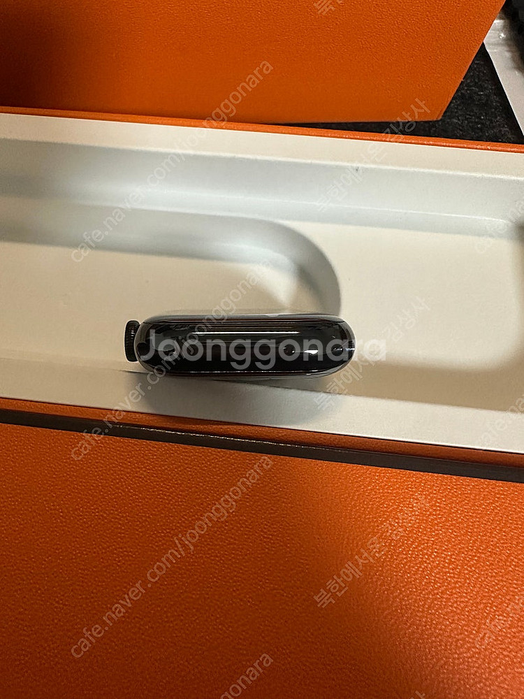 애플 애플워치 시리즈 7 45mm 누아르 블랙 스테인리스--4