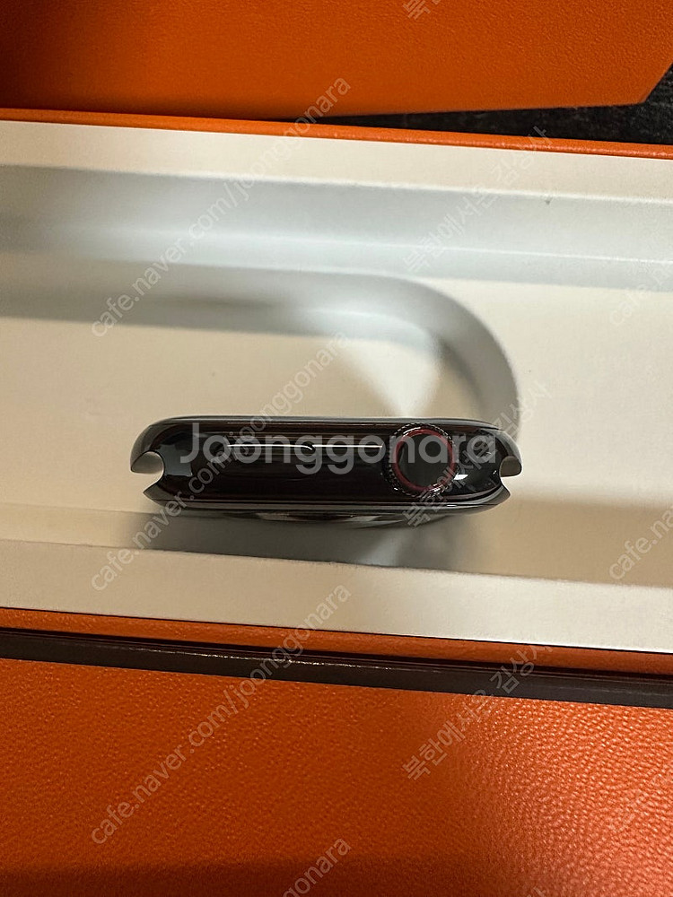 애플 애플워치 시리즈 7 45mm 누아르 블랙 스테인리스--5