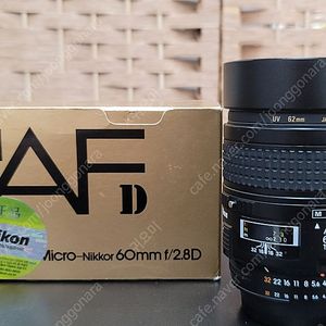 니콘/정품 af 60mm f 2.8d 마크로