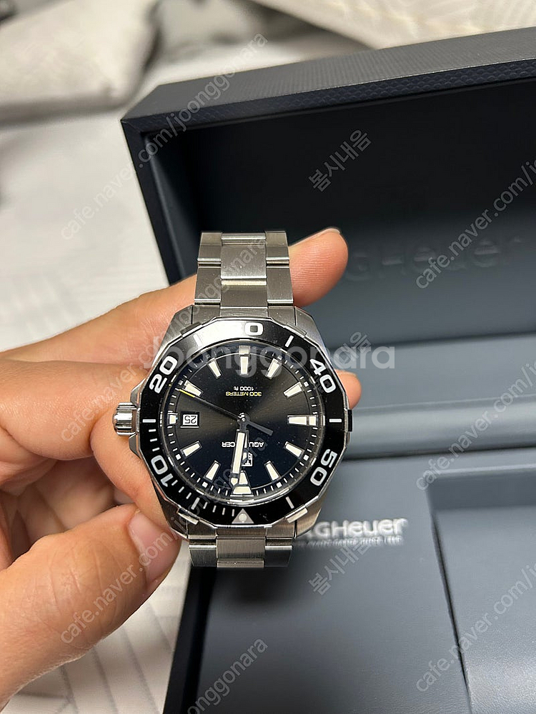 태그호이어 아쿠아레이서 쿼츠 41mm 시계 판매--0