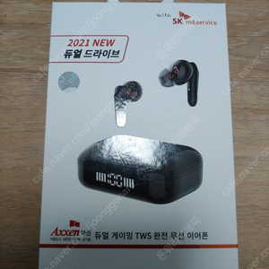 액센 SK106 듀얼 게이밍 TWS 완전 무선 이어폰 블루투스 이어폰 미개봉 새제품