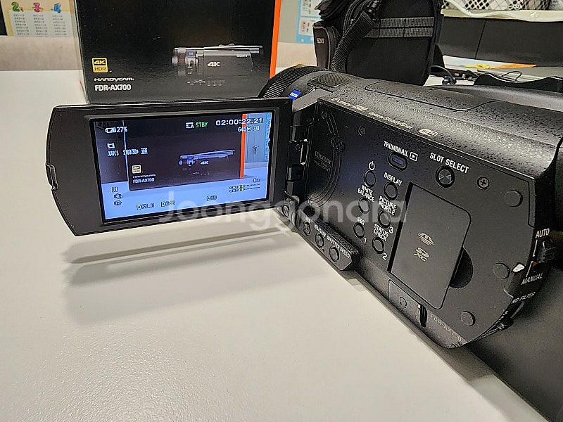 쏘니 캠코더 FDR AX-700 판매--5