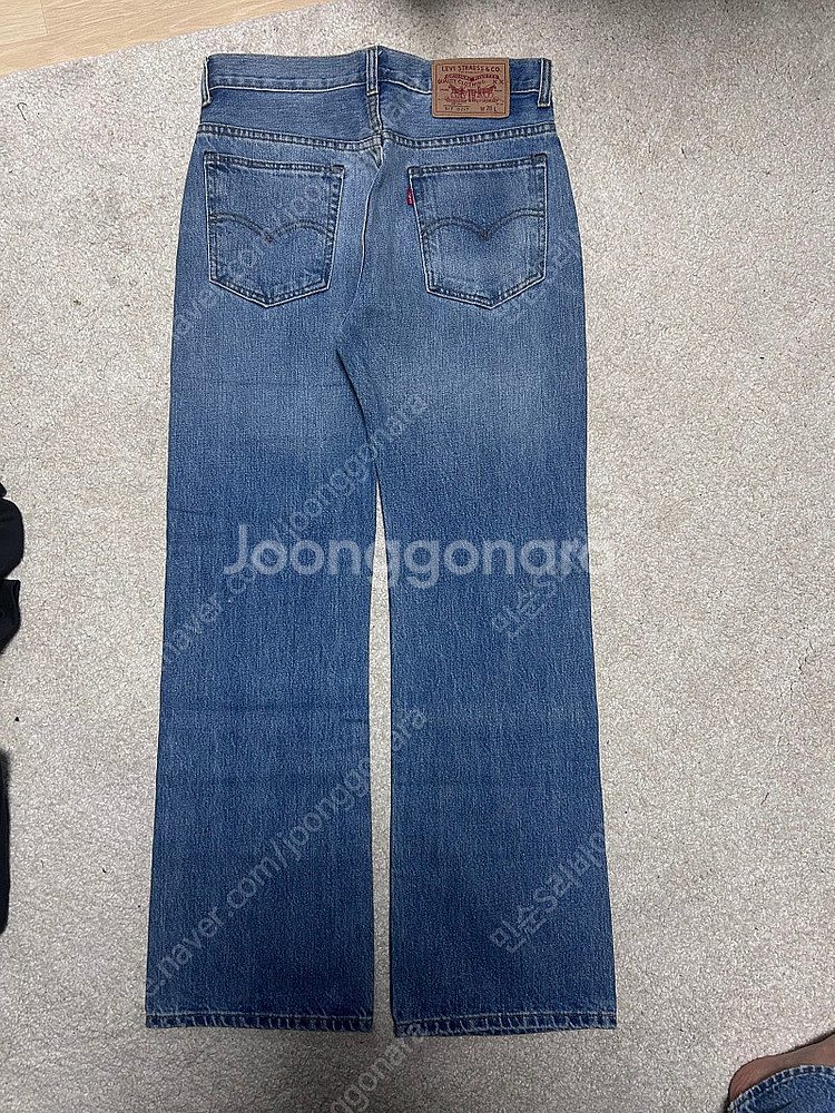 lvc517 리바이스517 w28사이즈 중청워싱 판매합니다. 아나토미카마릴린,풀카운트--1