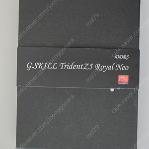[수원/직거래] G.SKILL DDR5 PC5-51200 CL30 TRIDENT Z5 ROYAL NEO 실버 [32GB (16GB*2)] (6400)