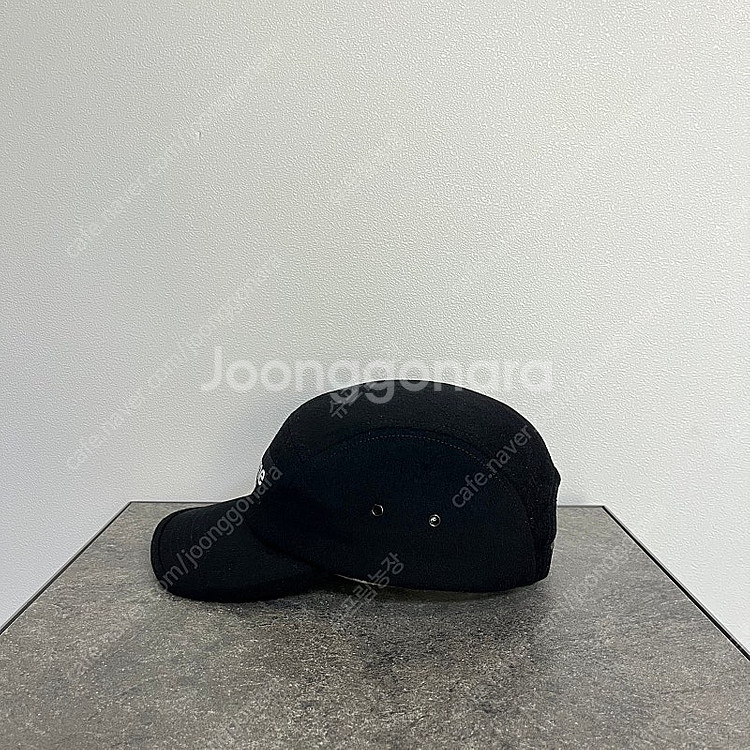 슈프림 로로피아나 블랙 박스로고 캠프캡 모자--1